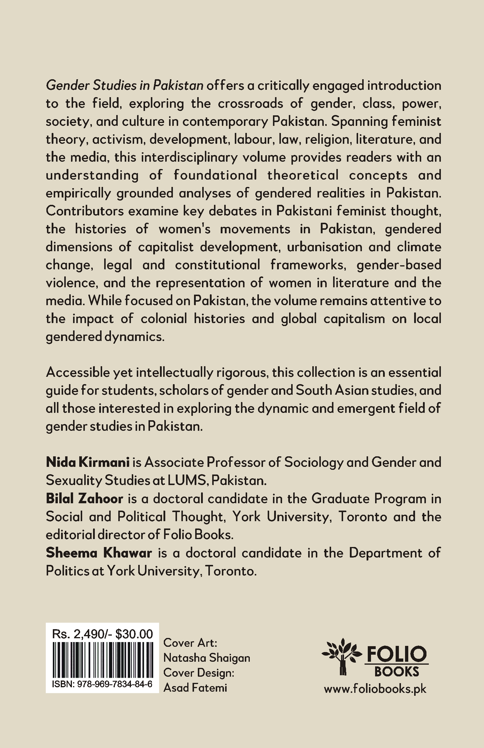 Gender Studies in Pakistan<br><em>Views from the Field</em></br> - Image 2